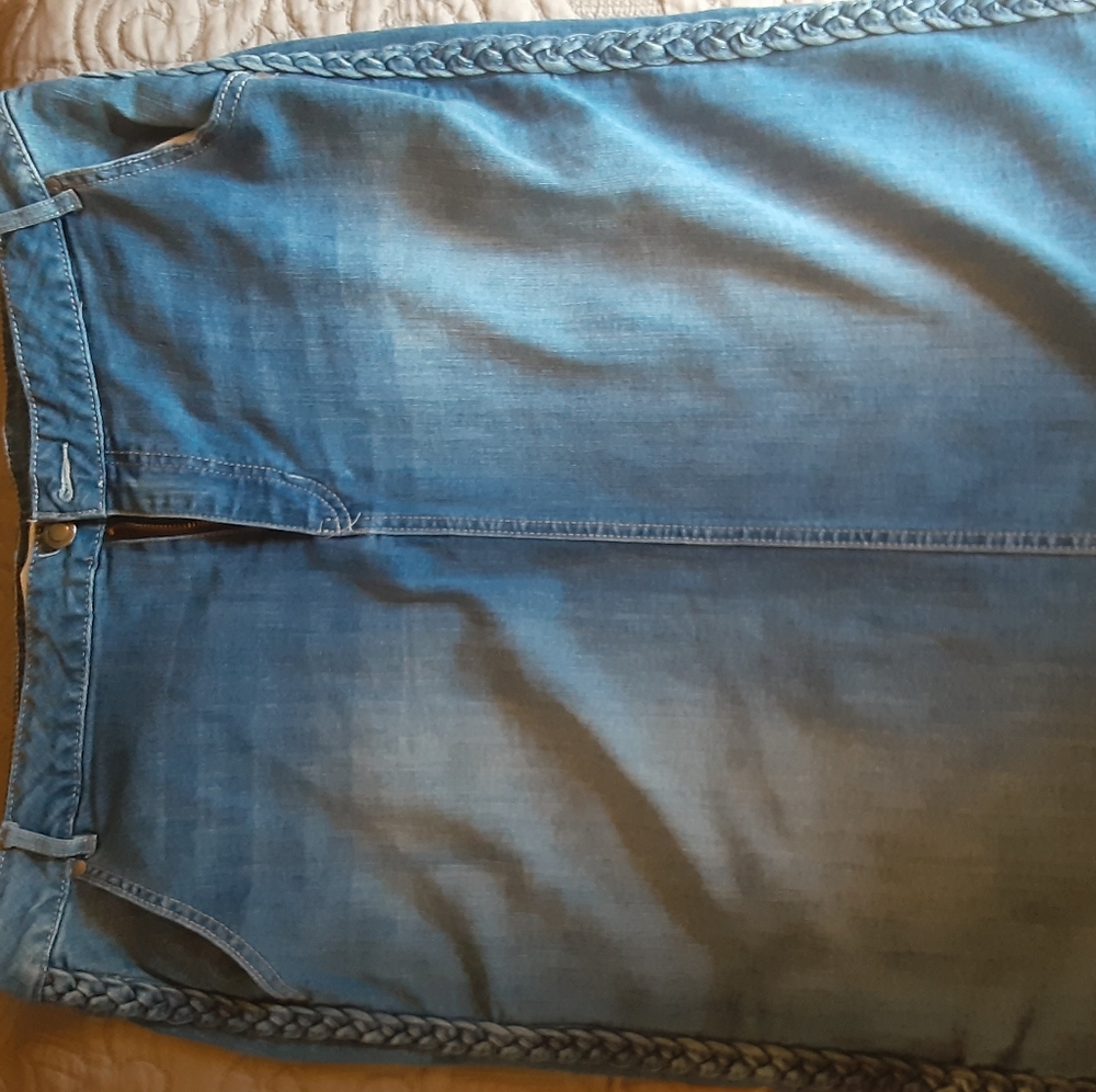 Cato 18w jean skirt